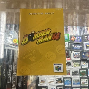 Bomberman 64 nur Bedienungsanleitung Nintendo 64 N64 - Bild 1 von 2