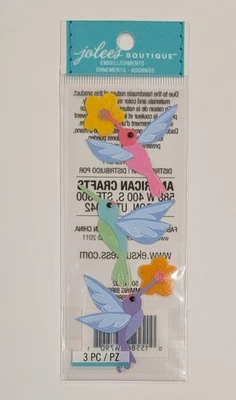 Jolee's Hummingbirds Mini Pack Of Scrapbooking Stickers - Image 1 of 3