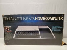 Texas Instruments Home Computer PHC 004A TI-99/4A Vintage New 1981 Original Box