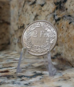 1983-B Switzerland ๐จ๐ญ 2 Franc Coin (UNC.) - Picture 1 of 2