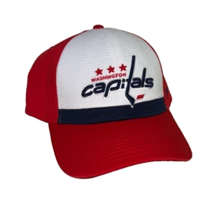 Washington Capitals Flex Fit Size Medium/Large Hat Cap Team Colors - Picture 1 of 3