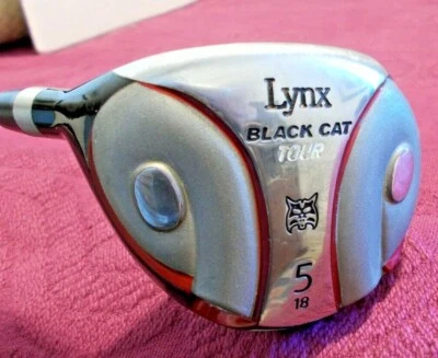 Lynx LH Black Cat Tour 5 Wood 18* Reg. Graphite 42" - VGC - Image 1 of 4