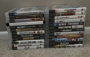 Play Station 3 Game Lot(24). Sony. Call Of Duty. Uncharted. The Last Of Us - Picture 1 of 6