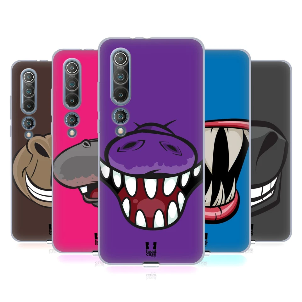 FUNDA HEAD CASE DESIGNS SONRISAS GEL SUAVE PARA TELÉFONOS XIAOMI. Foto 1 de 4