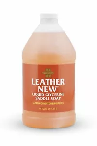 Leather New Easy Polishing Glycerine Saddle Soap 64 oz Boots Cleans Conditions - Picture 1 of 1