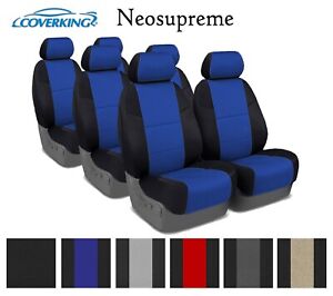 Coverking Custom Seat Covers Neosupreme 3 Row Set - 6 Color Options