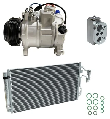 NEW RYC AC Compressor Kit W/ Condenser EC77A-N Fits BMW 328d xDrive 2.0L 2014 - Image 1 of 4