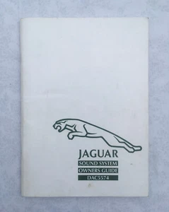 JAGUAR XJS XJ40 DAC5574 Owners Guide Handbuch Radio Original Book TLR Parts - Bild 1 von 3