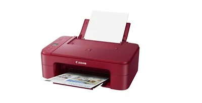 Canon PIXMA TS3320 Wireless inkjet All-In-One Printer, Red (NOT Included Ink) - Image 1 of 2