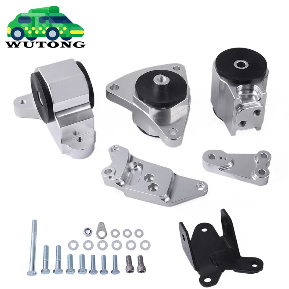 Billet K20 K Series Engine Swap Motor Mount Kit For Acura RSX DC5 Type S 02-06 - Image 1 of 4