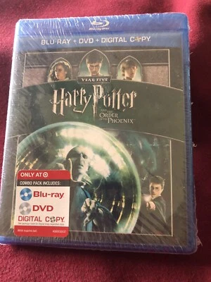 Harry Potter And The Order of The Phoenix Year 5 Blu-ray DVD Target NEW SEALED - Image 1 of 2