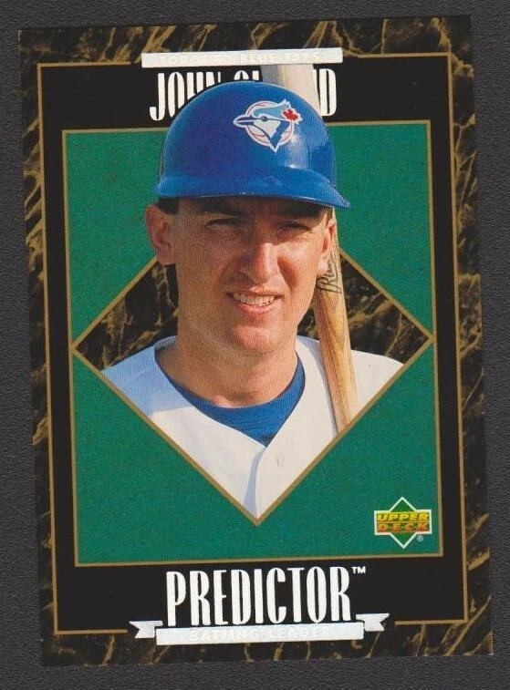 1995 UPPER DECK SERIES 2 PREDICTOR JOHN OLERUD R54 REDEEMED TRADE BLUE JAYS SP - Image 1 of 2
