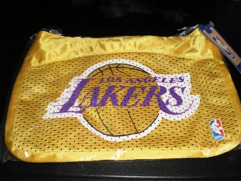 NBA  LA Lakers Small Purse Perfect For Games Etc 7 X 11  Free Shipping Cover