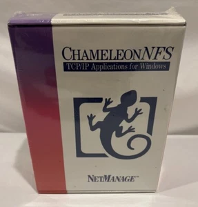 VTG NetManage Chameleon NFS TCP/IP Applications Software For Microsoft Windows - Picture 1 of 11