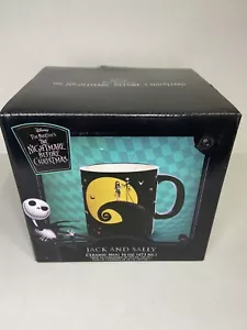 The Nightmare Before Christmas Jack und Sally Disney Keramiktasse 16 Unzen - Bild 1 von 5