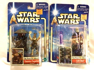 Star Wars The Phantom Menace Teemto Pagalies und Lott Dod Actionfiguren 2002 - Bild 1 von 14