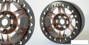 SSD 1.9" Prospect Beadlock Wheels BRONZE SSD00383 6 multi spoke wheel TRX-4 72g - Picture 1 of 4