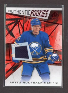 2021-22 SP Game Used Authentic Rookies Red Jerseys #156 Arttu Ruotsalainen - Picture 1 of 1