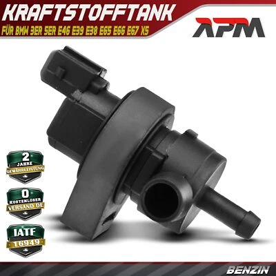 Magnetventil Belüftung Entlüftung Kraftstofftank für BMW 3er E46 5er E39 X5 E53 - Bild 1 von 4