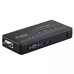 CONMUTADOR KVM USB ESCRITORIO 4 PUERTOS CA-UK400 CADYCE - Imagen 1 de 2