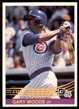 1984 Donruss Gary Woods Baseball Cards #144