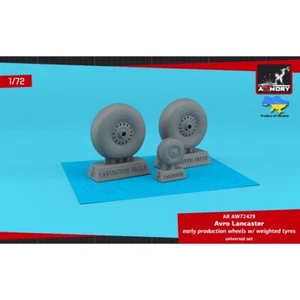 Armory Models AR AW72429 For Plastic Model Kit Scale 1:72 Avro Lancaster Wheels - Picture 1 of 6