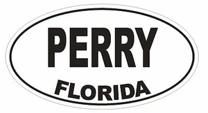 Perry Florida Oval Autoaufkleber oder Helmaufkleber D1305 Euro Oval - Bild 1 von 1
