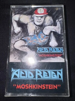 Acid Reign - Moshkinstein (1988 Cassette, Thrash Metal, Combat Records) Rare! - Image 1 of 4