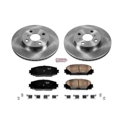 Kit de frenos de disco PowerStop - Delantero - Se adapta a Scion iQ 2013, Toyota Prius C 2012-2019, Foto 1 de 4
