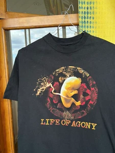 Life of Agony Camiseta Negra Algodón Talla Completa Unisex S-5XL JK335 - Imagen 1 de 3