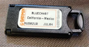 OEM Garmin BlueChart MUS021R California - Mexico Data Card Marine Map Chart Chip - Picture 1 of 1