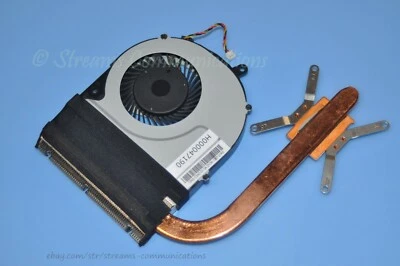 TOSHIBA Satellite S50 S55T-A S55t-A5237 Laptop CPU Cooling Fan w/ Heatsink - Image 1 of 4