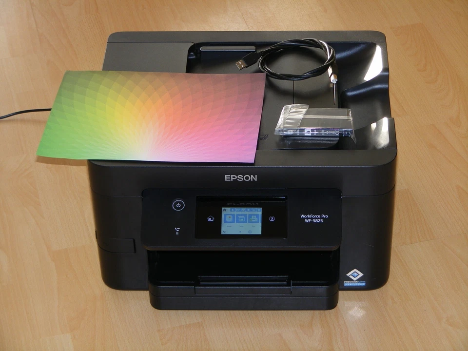 EPSON WorkForce Pro WF-3825 4in1 Farbtintenstrahl-Multifunktionsgerät - Bild 1 von 4