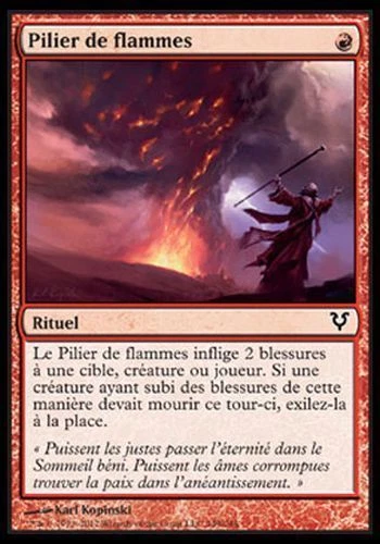 MTG Magic: Playset (4x) Flame Pillar Avacyn Restored VF NM - Image 1 of 1