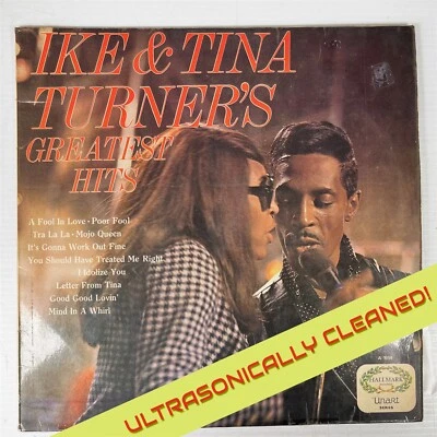 Ike & Tina Turners Greatest Hits 1968 Vinyl Record Album A1058 - Image 1 of 4