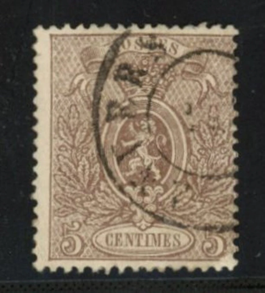Belgium 1867 good stamp very fine Used perf 15. Cat Val 100€ - Image 1 of 1