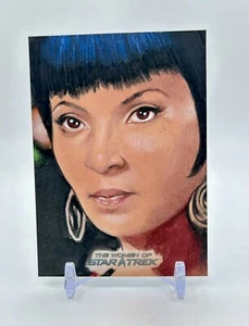 STAR TREK SKETCH - WOMEN OF STAR TREK SketchaFEX - UHURA (NICHELLE NICHOLS) 1/1 - Picture 1 of 2