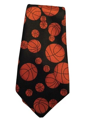 Corbata de baloncesto para hombre Beverly Hills Polo Club.Deportes Atleta Naranja Negro 59" Foto 1 de 4