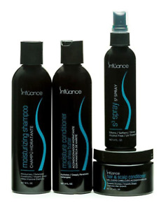 Influance Moisturizing Shampoo Conditioner 8oz, Scalp Conditioner S3 Spray 4oz