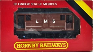 Furgoneta de freno Hornby R6098 LMS 20 toneladas 730386 in LMS librea marrón - Imagen 1 de 3