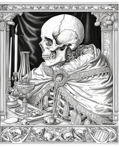 Eclectic 8x10 Line Art Prints Manuscript-Inspired Diverse Themes 72833493 - Picture 1 of 1
