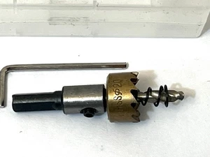 20mm HSS Drill Bit Hole Saw Tooth Stainless High Speed Steel Metal Cutter - Foto 1 di 2