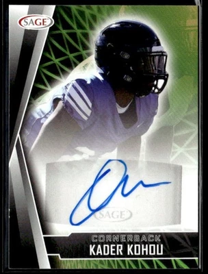 L19,982 -  2022 SAGE HIT Autographs Black #AKK Kader Kohou Auto - Image 1 of 2
