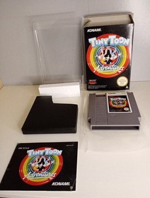 NINTENDO NES KONAMI TINY TOON ADVENTURES BOXED WITH MANUAL