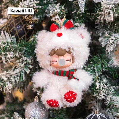 Rolife Nanci Oso de Navidad Colgante Muñeca de Peluche Arte Juguete Caliente Regalo de Navidad Lindo 13 cm Foto 1 de 4