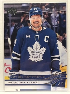 Toronto Maple Leafs - Auston Matthews - 25/26 UD Series 1 - Base Card - #161 - Picture 1 of 2