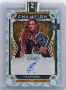 #03/20 2022 Prizm WWE Becky Lynch Premium Box Set Champions Auto Autograph - Picture 1 of 2