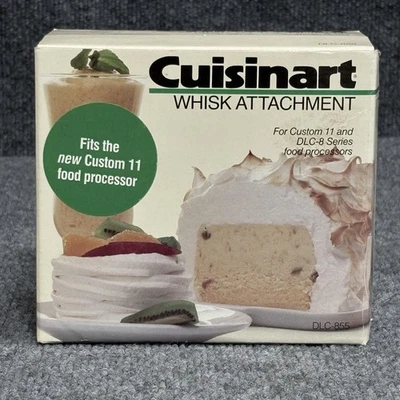 Cuisinart Whisk Attachment DLC-855 Custom 11 DLC-8 Food Processors Made in Japan - Image 1 of 4