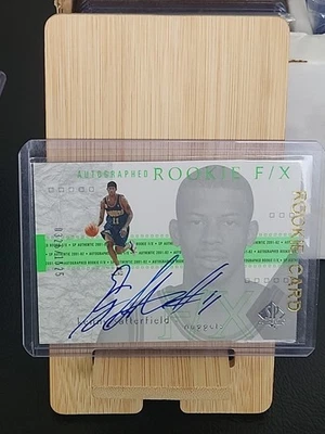 2001-02 SP Authentic - Autographed Rookie F/X Kenny Satterfield #326/1525 (AU, - Image 1 of 3