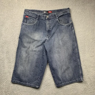Vintage Southpole Jean Shorts 38 Jorts Y2K Baggy Skate Red Tab Streetwear - Image 1 of 4